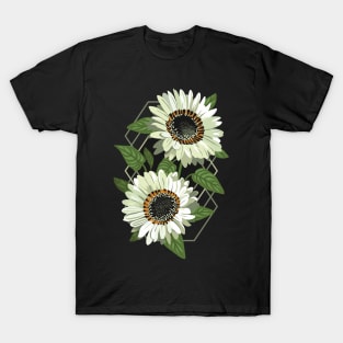 Venidium Zulu Warrior Flowers (White Monarch of The Veldt) T-Shirt